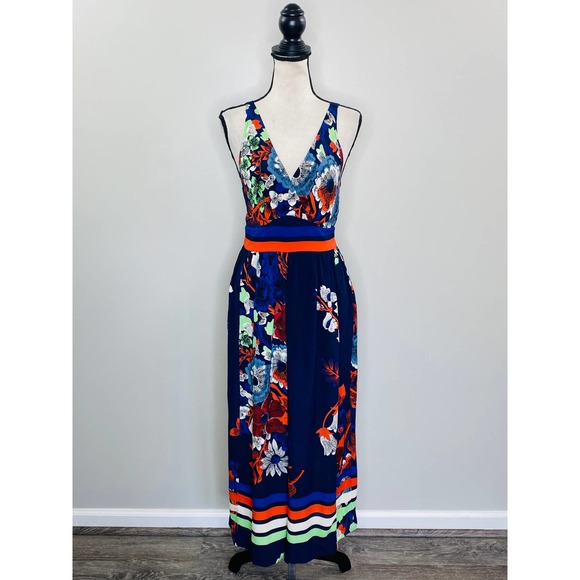 Anthropologie Plenty by Tracy Reese Mykonos Jumpsuit Womens 2 Maximalist Resort - Picture 2 of 12